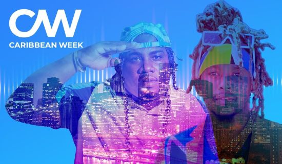 Caribbean Week: “Bouyon Boss” Asa Bantan (left) and soca sensation Motto