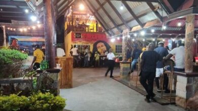 Farenough Jerk & Seafood Restaurant in Runaway Bay, Jamaica