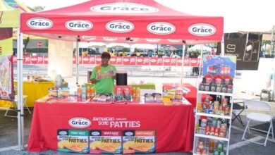 Grace Foods booth