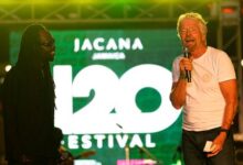 Jesse Royal and Richard Branson