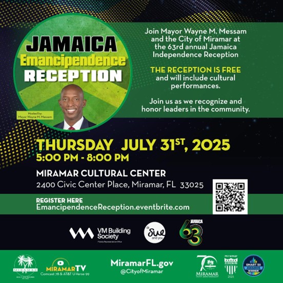 Jamaica Emancipendence Reception 2025
