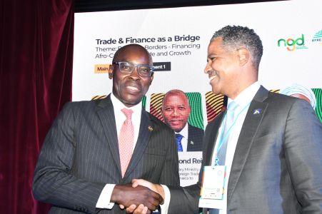 Okechukwu Ihejirika and Keith Levy