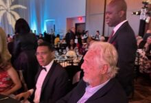 Lee Issa with P.M. Dr Andrew Holness