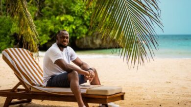 Jamaica Tourist Board Ad: Usain Bolt at Frenchman Cove
