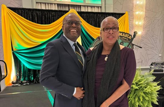 The Jamaica Tourist Board's JTB's Carey Dennis hosts Journalist Bobbi Booker