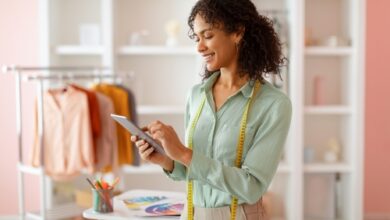 Fashion designer - brand identity