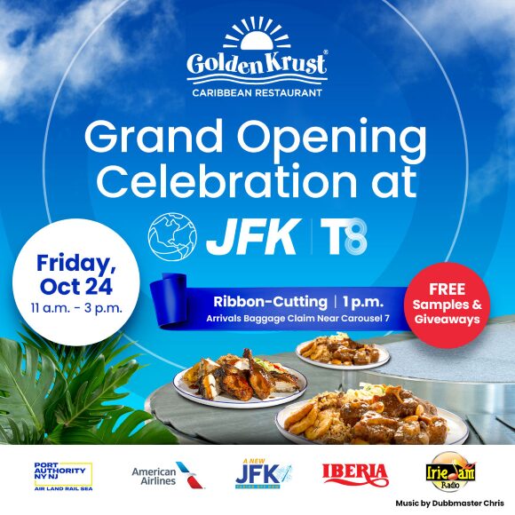 Golden Krust Grand Opening at JFK International Airport