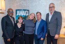 Marketing Blitz: Edmund Bartlett, Justine Henzell, Laura Henzell, Jason Henzell and Philip Rose