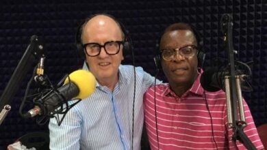 Barry "Barry G" Gordon (right) and David Rodigan