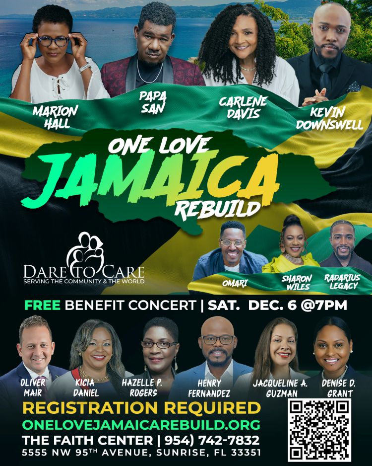 ONE-LOVE-JAMAICA-REBUILD Flyer One Love Jamaica Rebuild Concert