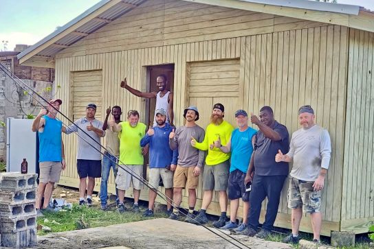 Couples Resorts and Issa Trust Foundation Rebuilds and Repairs Homes for their Employees