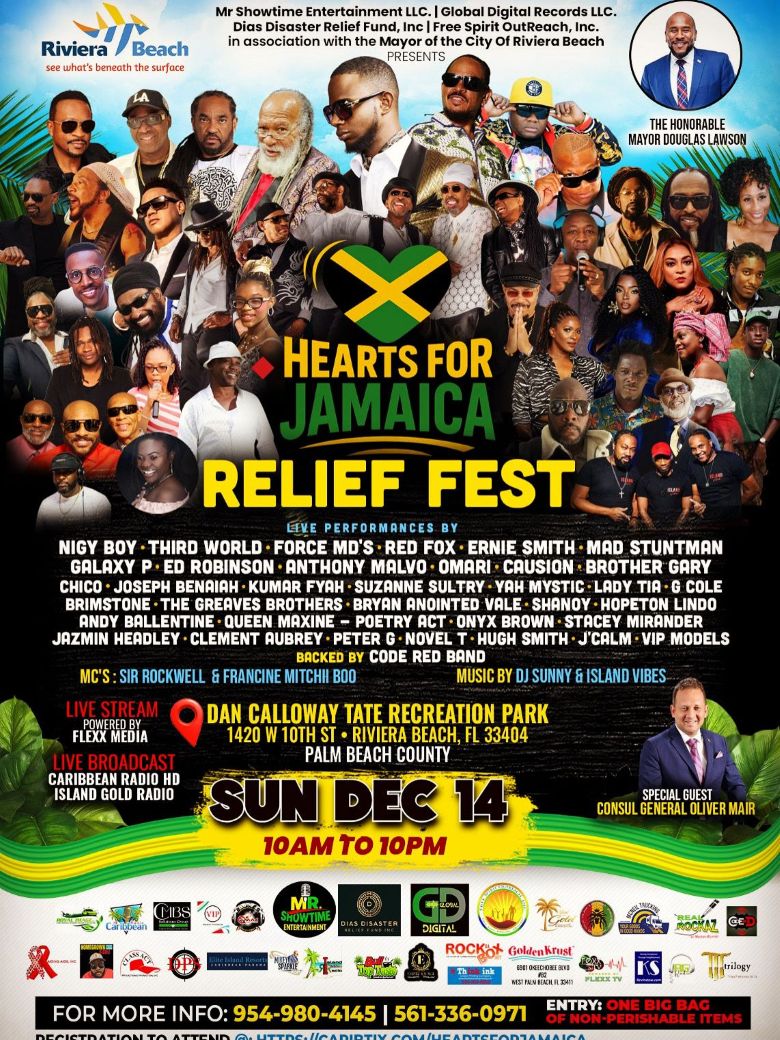Relief Fest Hearts for Jamaica Relief Fest