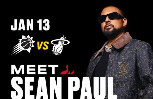 Miami Heat Caribbean Heritage Night with Sean Paul