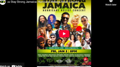 Hurricane Melissa Relief Concert