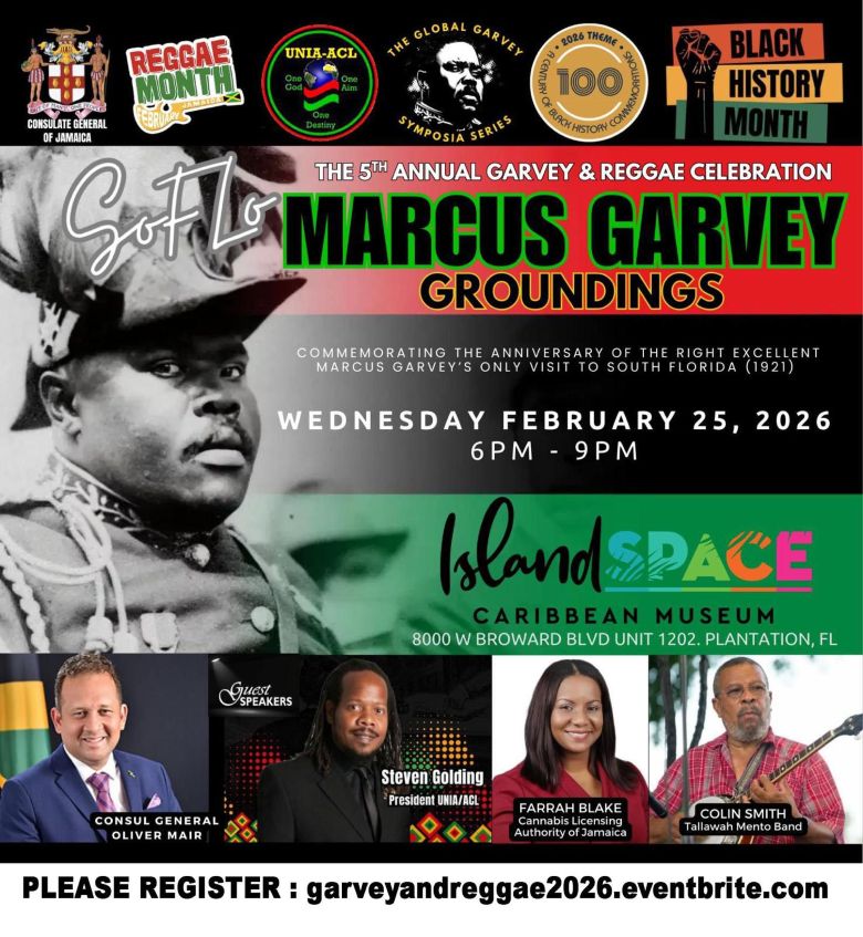 5th Annual Garvey & Reggae Celebration: Marcus Garvey Groundings
