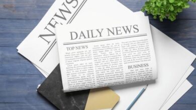 traditional media outlets - newspaper