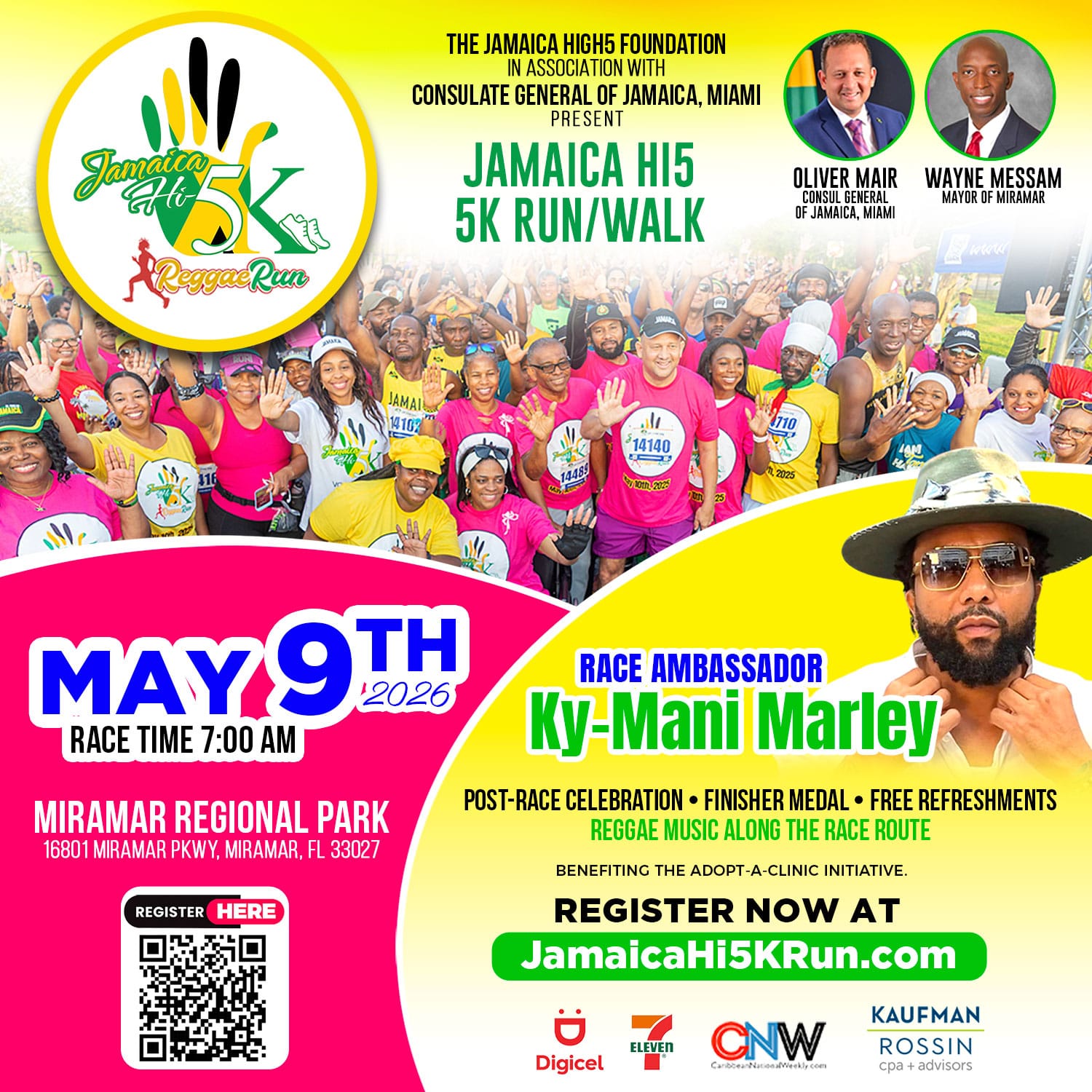 Jamaica Hi-5 5K Walk / Run 2026